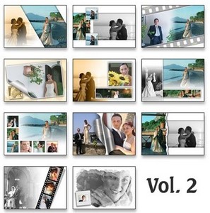 Creative Album Vol. 2 - Набор свадебных шаблонов