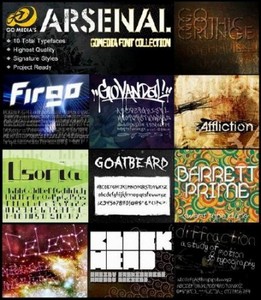 GoMedia-Fonts-Collection
