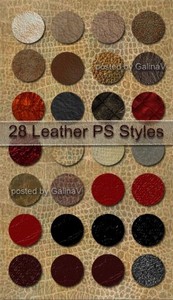   Photoshop  | Leather Styles