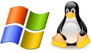 Linux Debian "Windows 7" x86