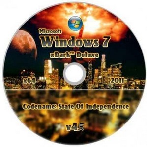 Windows 7 xDark™ Deluxe x64 v4.5 RG - Codename: State Of Independence v4.5  ...