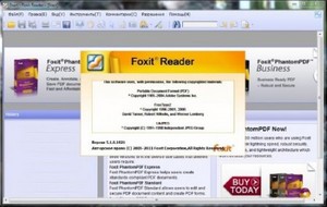 Foxit PDF Reader 5.1.0.1021 Rus