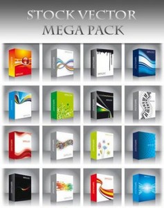 Stock vector Mega pack