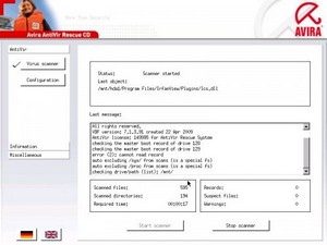 Avira Antivir Rescue System 3.7.1 (27.11.2011)