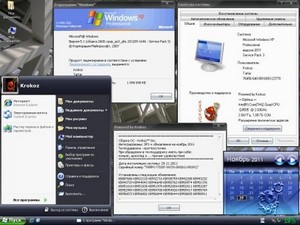 Windows XP Pro SP3 Rus VL Final 86 Krokoz Edition
