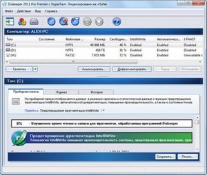 Diskeeper 2011 Pro Premier 15.0.963 RU/EN x86/x64 Repack