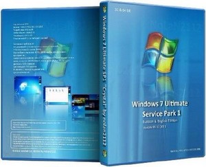 Microsoft Windows 7 Ultimate SP1 32-64 bit crystal  (2011/RUS/ENG) Update 13  2011