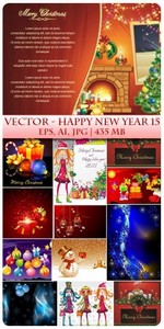 Vector Happy New Year 15