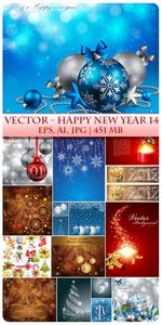 Vector Happy New Year 14