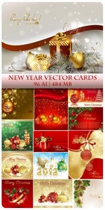 New Year Vector Cards