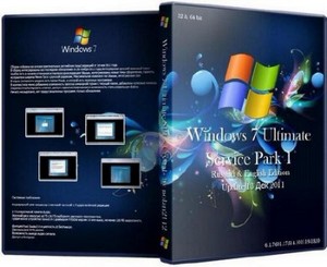 Microsoft Windows 7 Ultimate SP1 32-64 bit crystal by nolan (2011/RUS/ENG) 13.12.11