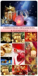 Christmas Ornaments and  Elements 5