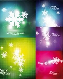 Snowflake Background Vector