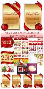 Vector Happy New Year 23