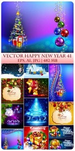 Vector Happy New Year 41