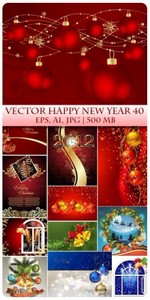 Vector Happy New Year 40