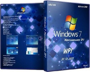 Microsoft Windows 7  SP1 x86/x64 Autorun DVD WPI - 31.12.2011