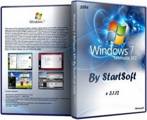 Windows 7 Ultimate SP1 By StartSoft 32bit v 3.1.12 (RUS)