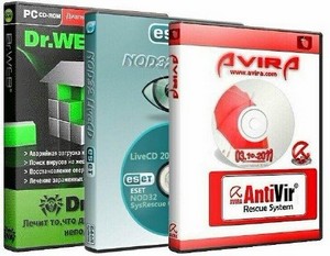 DrWeb! / Avira Antivir Rescue System / ESET NOD32 (LiveCD / LiveUSB 3  1) ML/Rus