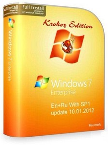Windows 7 Enterprise SP1 Krokoz Edition х32/х64 (11.01.2012)