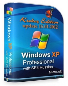 Windows XP Pro SP3 Final х86 Krokoz Edition (15.01.2012)