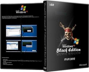 Microsoft Windows XP Professional SP3 Black Edition (86/ENG/RUS) (15.01.20 ...