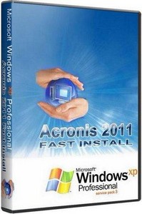 Быстрая установка Windows XP SP3 MDSE c флешки с помощью Acronis 2011