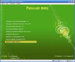 Partition BootCD 1.0 by iulian (2012/ENG)