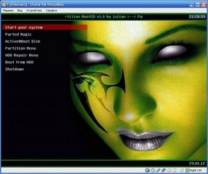 Partition BootCD 1.0 by iulian (2012/ENG)