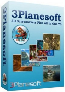 3Planesoft 3D Screensavers Plus All in One 70 (2011/ENG/RUS/Repack)