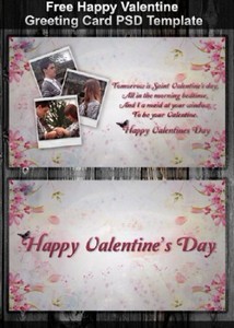 Free Happy Valentine Greeting Card