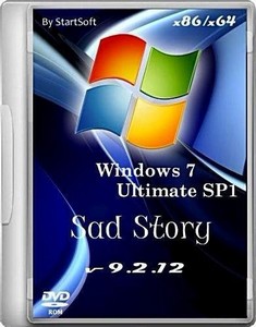 Windows 7 SP1 Sad Story x86/x64 By StartSoft (v 9.2.12/Rus)