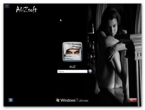 Windows 764 Ultimate AUZsoft Black v.5.12 (RUS/2012)