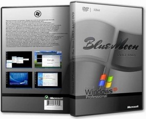 Windows XP Professional SP3 Blue Moon (AHCI-RAID) DVD  (2012/Rus)