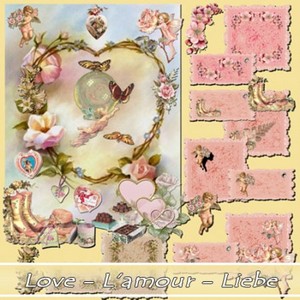 Love - L'amour - Liebe -  (HQ scrap)