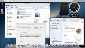 Mountion Lion Skin Pack 2.0 for Windows 8 Consumer Preview (x32/x64) ML/Rus