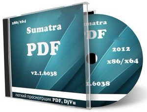 Sumatra PDF 2.1.6038  Portable (2012/RUS) проcмотрщик PDF