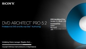 Sony DVD Architect Pro 5.2 Build 135