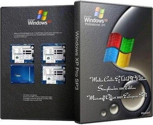 Windows XP Pro SP3 Media Center and TabletPC Corp Edition + Microsoft Offic ...