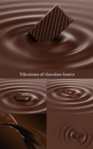 Вибрации шоколадного сердца - фоны