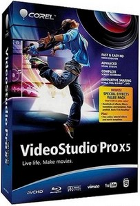 Сorel VideoStudio Pro X5 v15.0.0.258 HD Pack RePack (2012/Multi/Rus)