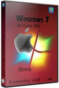 Windows 7 Ultimate SP1 x64 ELdaradoSoft Apple v.3.0 (2012/Rus)