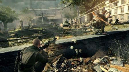 Sniper Elite V2 + 2 DLC (2012/RUS/Repack by Fenixx)