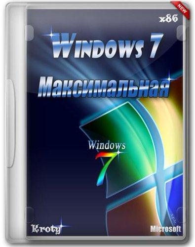 Windows 7 x86 Максимальная Kroty v.30.04.12 (2012/Rus)