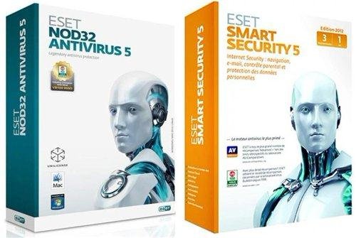 ESET NOD32 AntiVirus & Smart Security 5.2.9.12 RU RePacks 2in1 (x86+x64) by ...