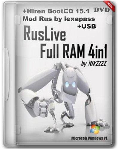 RusLiveFull DVD by NIKZZZZ 07.04.2012 Mod + Hiren BootCD 15.1 Full Mod (Rus ...