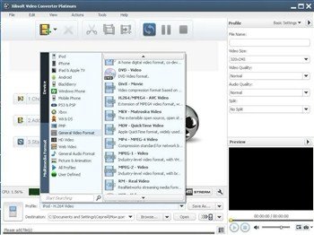 Xilisoft Video Converter Platinum 7.2.0.20120420 (ENG)