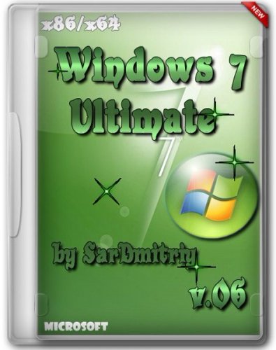 Windows 7 Ultimate SP1 x86/x64 by SarDmitriy v.06 (2012/Rus)