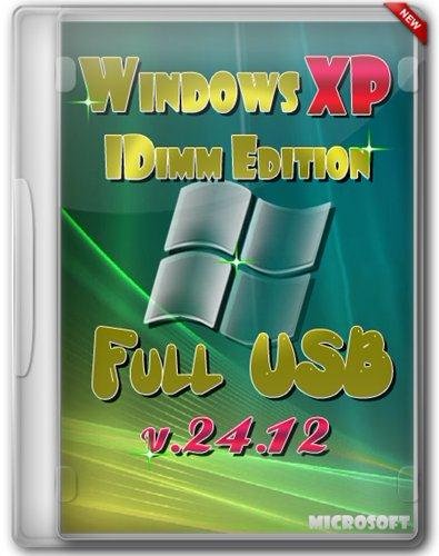 Windows XP SP3 IDimm Edition Full USB v.24.12 RUS (VLK)