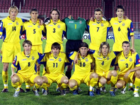 Шаблон мужской - cборная Украины по футболу
